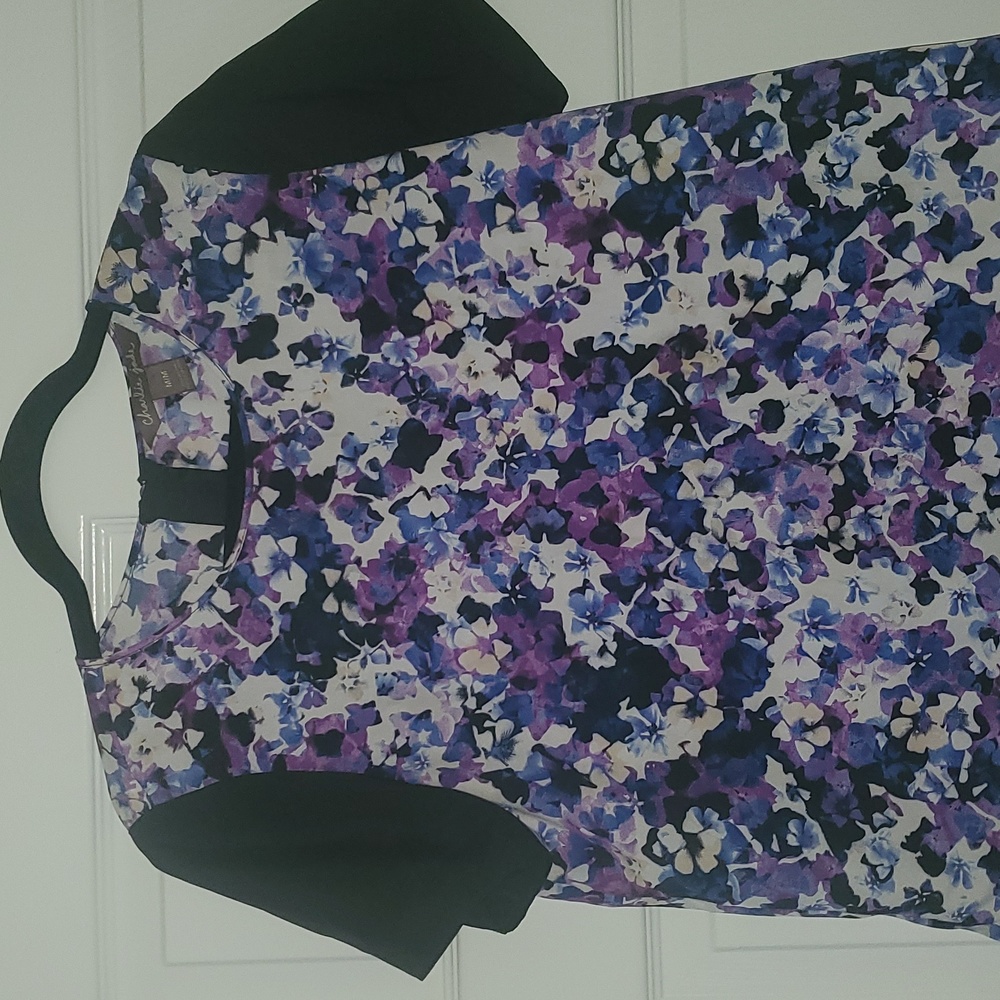 Floral Purple Blouse